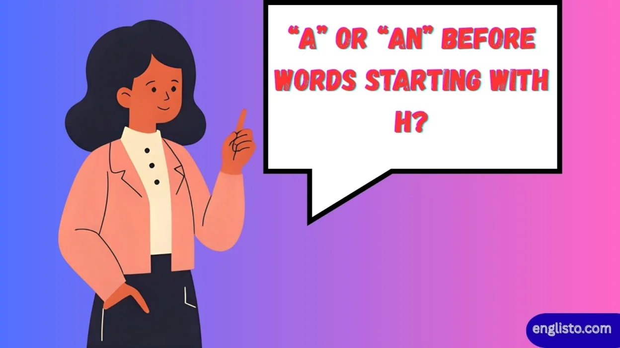 “A” or “An” Before Words Starting With H?