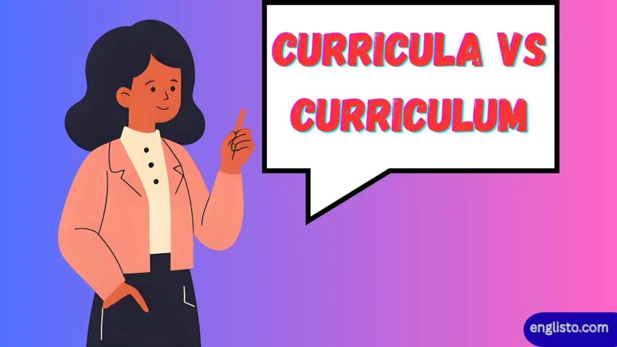 Curricula vs Curriculum