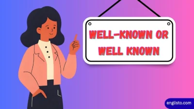 Well-known or Well known